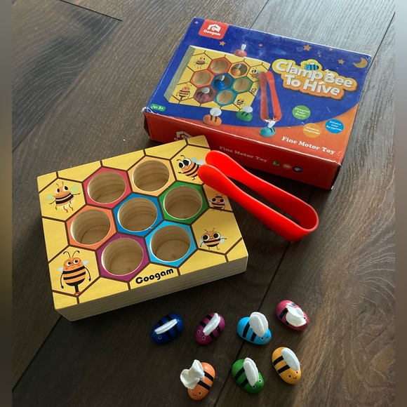 Coogam Other - Clamp bee to hive educational toy